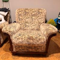 Coppia di poltrone vintage