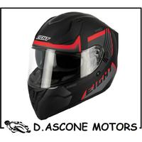 casco integrale S441 VENGE PINLOCK Nero Rosso