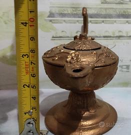 Lampada Aladino Vintage Ottone & Utensili grill