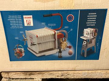 Pompa per filtrare il vino