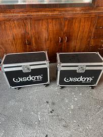 Flight case con ruote