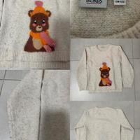 Lotto abbigliamento bambina 6/7 anni