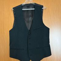 Gilet nero Sisley