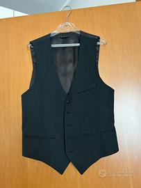 Gilet nero Sisley