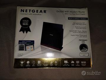 Netgear modem router D6300