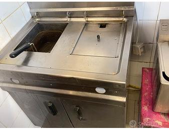 Friggitrice professionale 18 litri doppia vasca