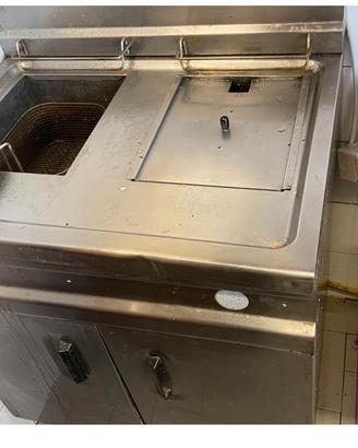 Friggitrice professionale 18 litri doppia vasca