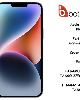 Apple iPhone 14 Blue 128 Gb