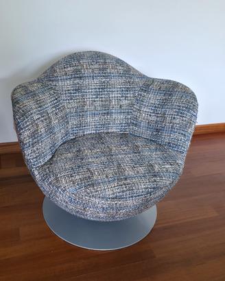 poltrona girevole Fontana