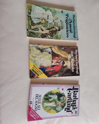 Lotto 3 libri romanzi vintage Barbara Cartland