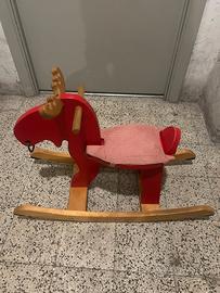 Renna ikea a dondolo