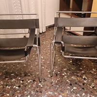 Sedie 2 Wassily vintage nero (anni'90)