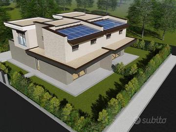 Porzione di villetta in costruzione-PARMA SUD