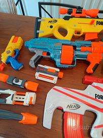 Nerf fucili + accessori 