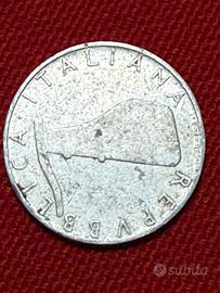 Monete 5 Lire 1954