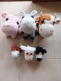 Peluche della fattoria 