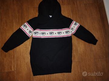 Chiara ferragni abito felpa bambina