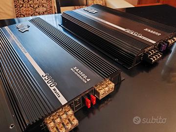 Amplificatori Sioux 3500watts + 2200 Watts 