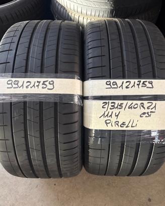 2) 3154021 111Y Gomme NUOVE DOT 0624 SMONTATE PIRE