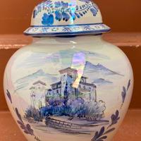 Vaso potiche vitali gualdo tadino 30 cm vintage