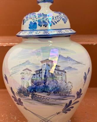 Vaso potiche vitali gualdo tadino 30 cm vintage