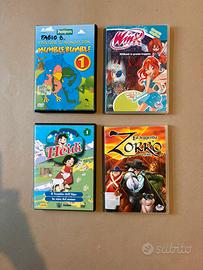 Set 4 DVD per bambini
