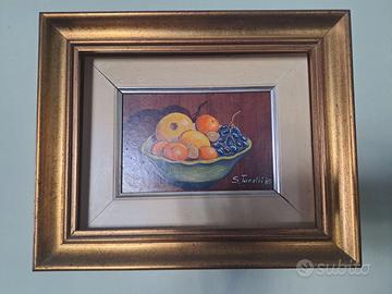 Quadretto con frutta