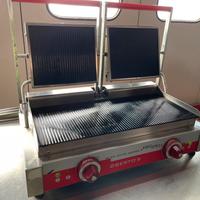 PIASTRA ELETTRICA PER PANINI DOPPIA