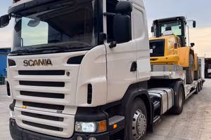 Trattore Scania + Semirimorchio carrellone