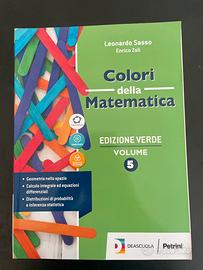 Libro colori della matematica volume 5