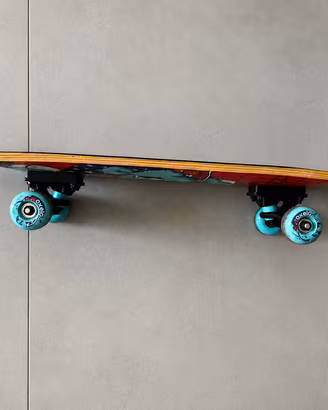 Skateboard Oxelo + casco + protezioni complete XS