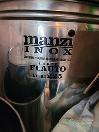 manzi inox 220 lt
