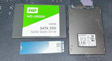 3 SSD NUOVI (INTERO BLOCCO) NO SEPARATI