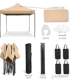 Gazebo All Season 3x3 pieghevole