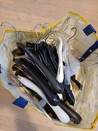 Appendiabiti/grucce/stampelle/omini in legno