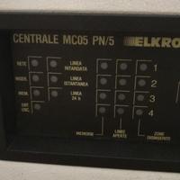 centrale mc05 Elkron per antifurto