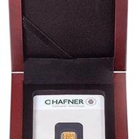 Cofanetto in Legno dedicato x lingotto oro/argento