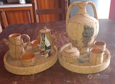 Set terracotta e sughero