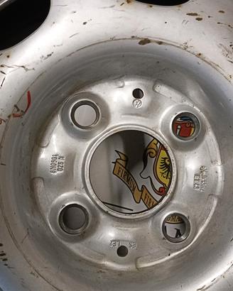 Cerchi WW Golf anni 90  con borchie