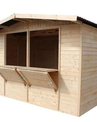 casetta rimessa in legno
