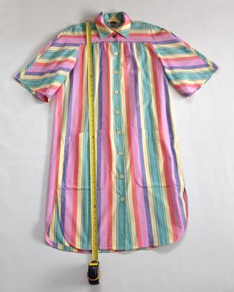 Luisa Spagnoli > vestito chemisier vintage a stris