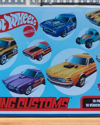 Hot Wheels Flying Customs 10 pezzi da collezione