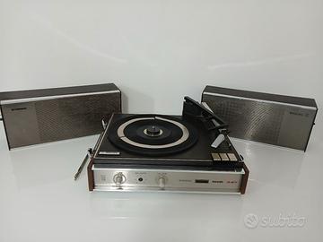Giradischi con Altoparlanti Philips 447 Vintage St
