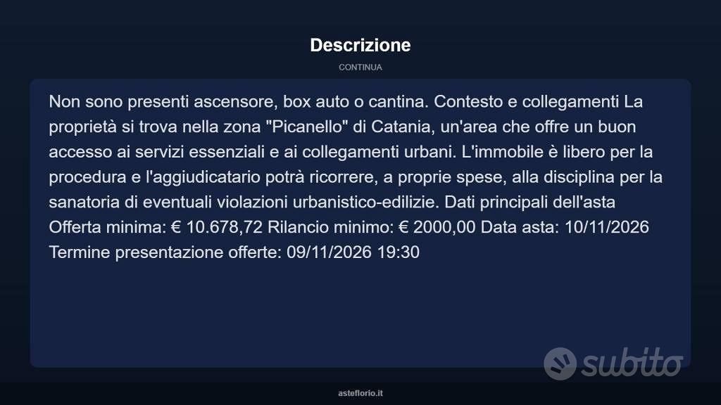 Appartamento – Catania, Villaggio Dusmet, Picanello-Ognina-Barriera-Canalicchio - Vista 4