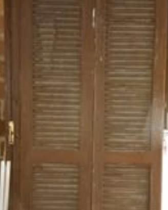 porte finestre con persiane 
