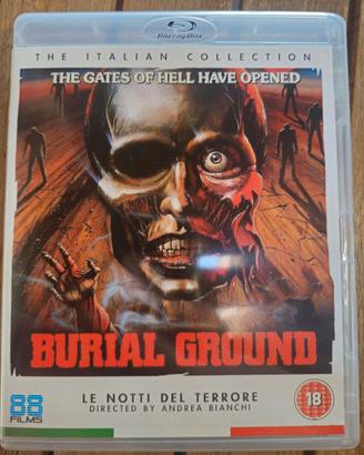 BLU RAY "LE NOTTI DEL TERRORE - BURIAL GROUND”