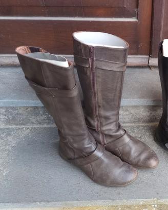 Stivale in pelle Benvado n. 6.5 UK (39-40) marrone