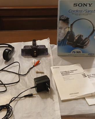 cuffie Sony Vintage cordless