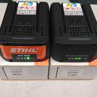 STIHL batterie AP100 2pz nuove con garanzia