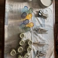 Set Completo Ikea Posate Piatti Bicchieri Posate